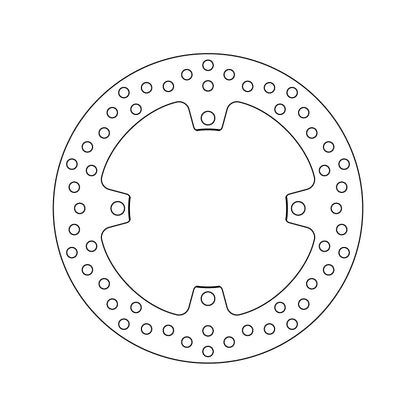 Fabrikantillustratie: Brembo Serie Oro brakedisc – 68B40788