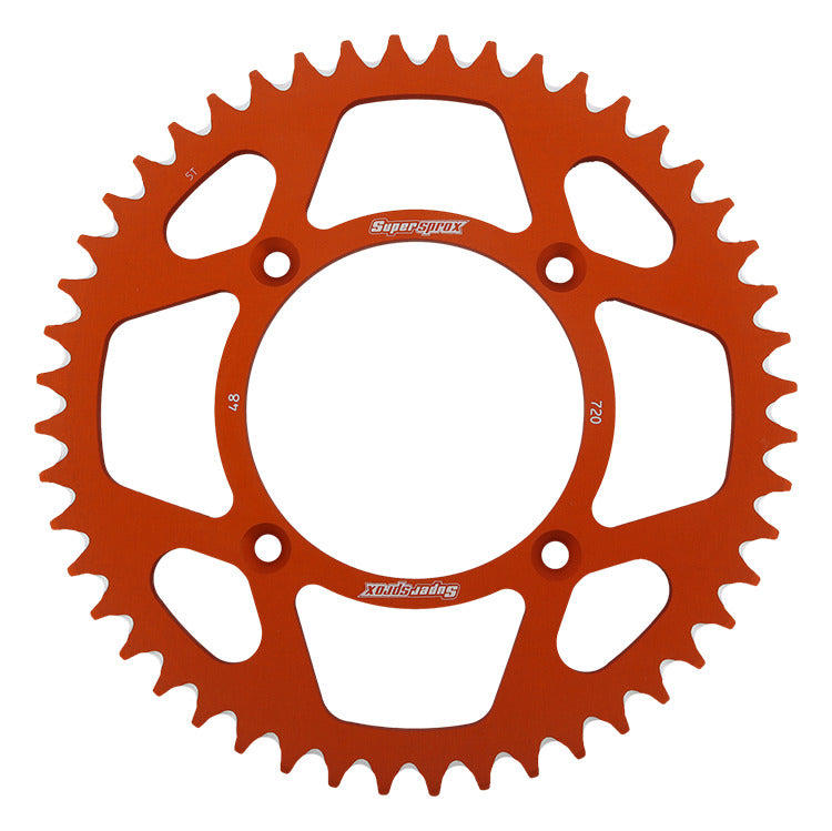 Supersprox Rear Sprocket Alu RAL-720:48 Orange – RAL-720:48-ORG
