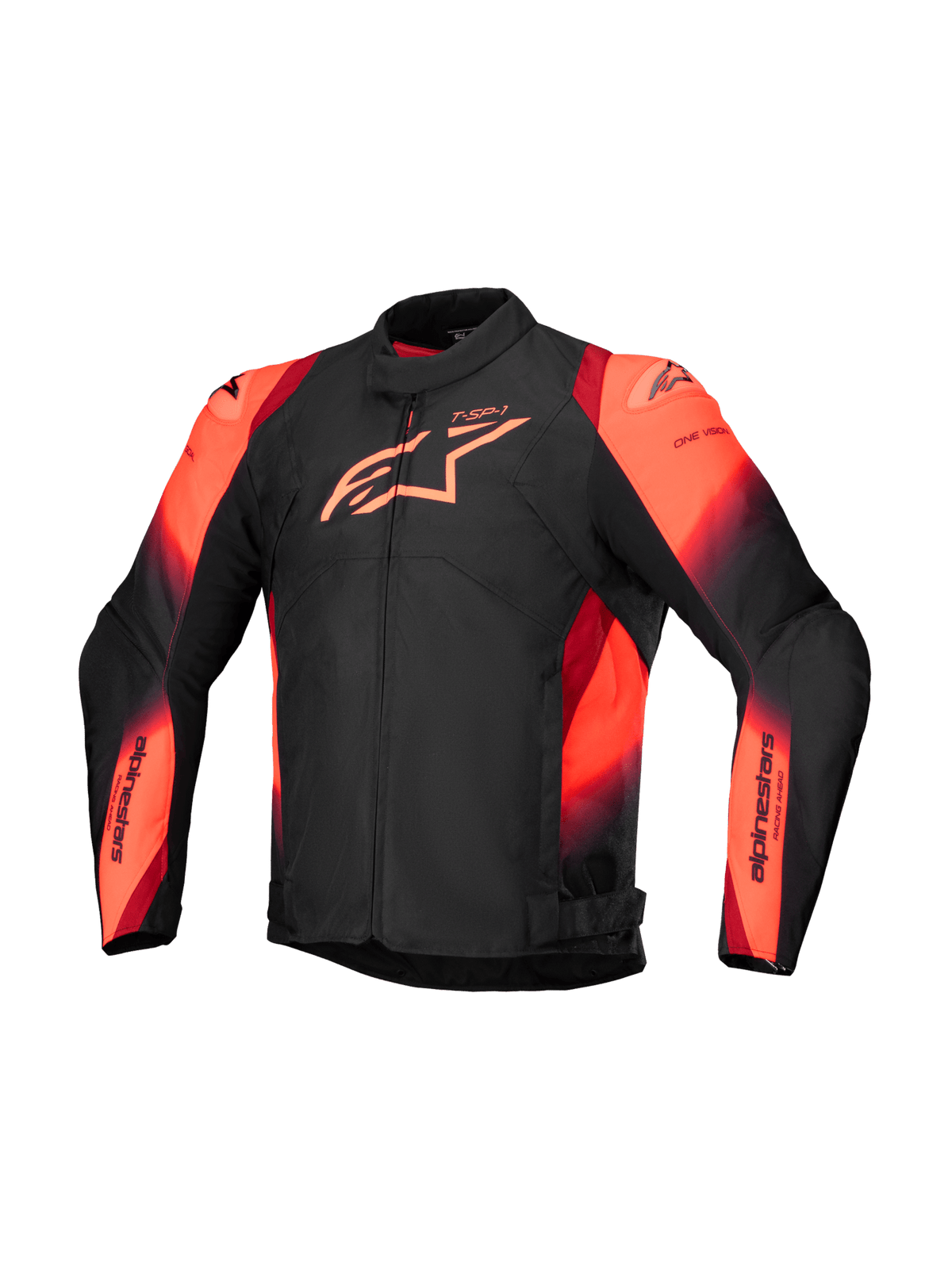 Alpinestars Jacket T-SP 1 v2 Waterproof Black/Red Fluo - MxProStoreParts