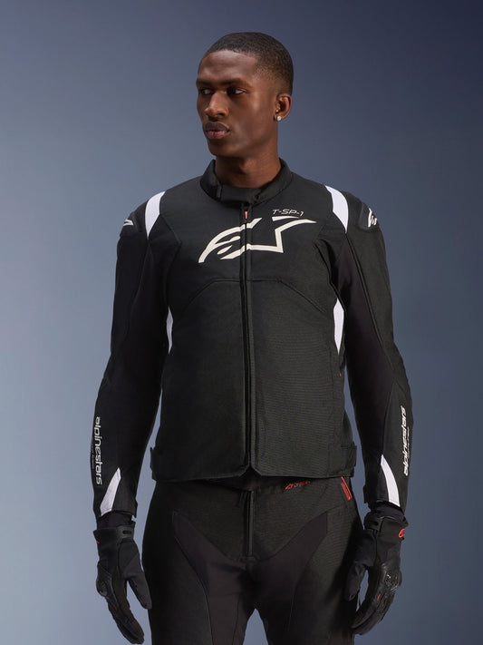 Alpinestars Jacket T-SP 1 v2 Waterproof Black/White