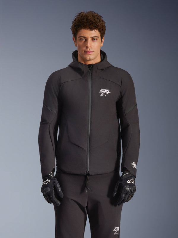 Alpinestars Jacket Aeroshell Waterproof Black - MxProStoreParts