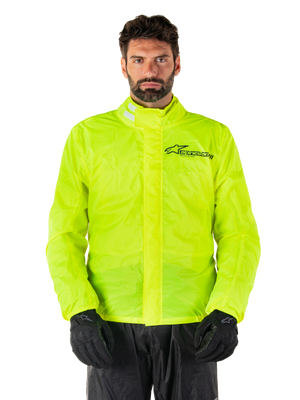 Alpinestars Jacket Hurricane Rain v2 Yellow Fluo