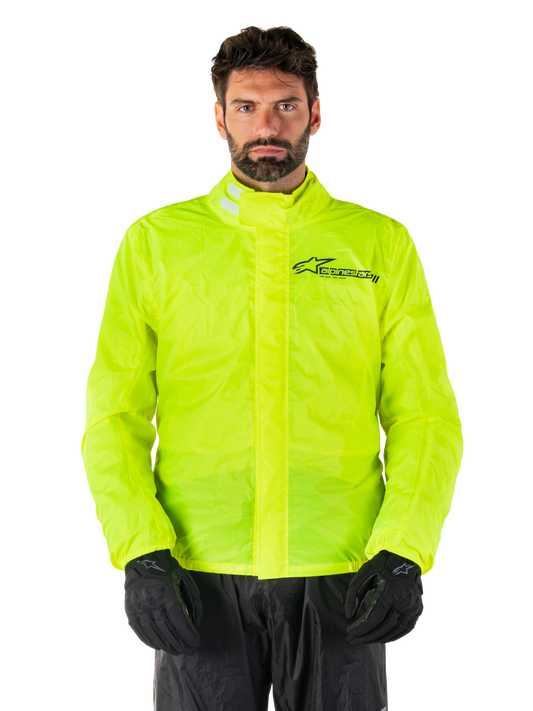 Alpinestars Jacket Hurricane Rain v2 Yellow Fluo