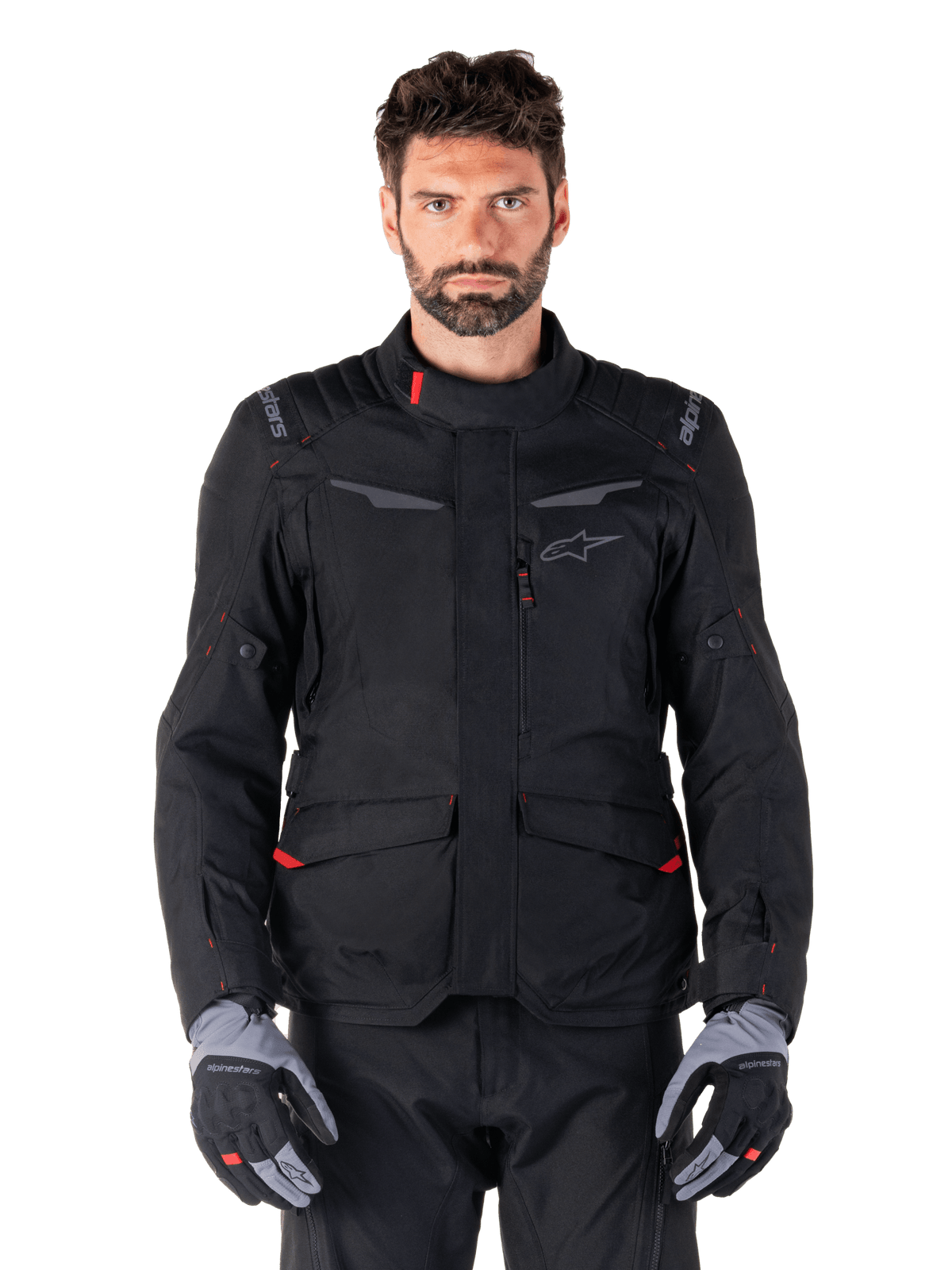 Alpinestars Jacket ST-1 Waterproof Black - MxProStoreParts