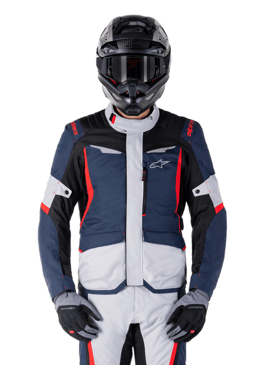 Alpinestars Jacket ST-1 Waterproof Dark Blue/Black/Red