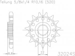 Esjot voortandwiel 13 tands Light KTM SX/EXC/SXF/EXC-F 125/144/150/200/250/300/350/450/500/520/540 1991-2019 & Husqvarna TC/TE/FC/FE 125/150/250/350/450/501 2014-2019 & Beta RR 250/300 2013-2018 & RR 350 2011-2018 & RR 390 2015-2016 & RR 400/498… - MxProStoreParts