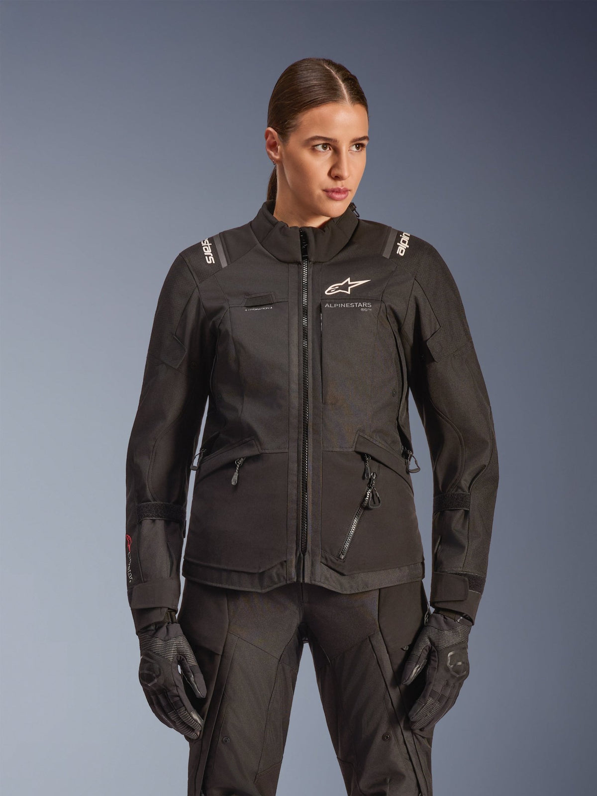 Alpinestars Jacket Woman Andes v4 Drystar Black - MxProStoreParts