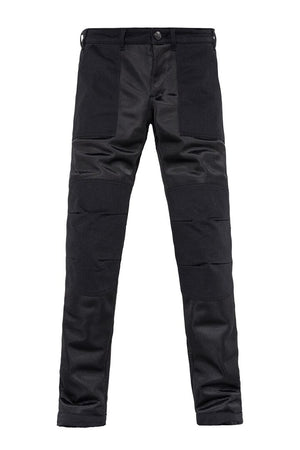 JOHN DOE Aero Mesh textiele herenmotorbroek zwart 36/32
