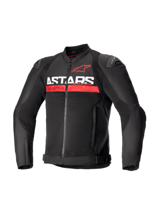 Alpinestars SMX Air motorjas zwart/helderrood