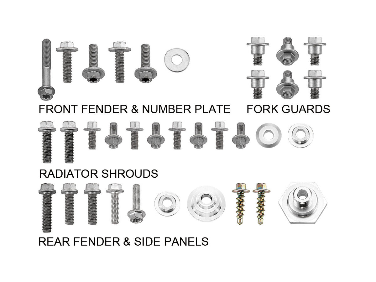 Sixty5 Body Panel Hardware Pack KTM – MX-12163