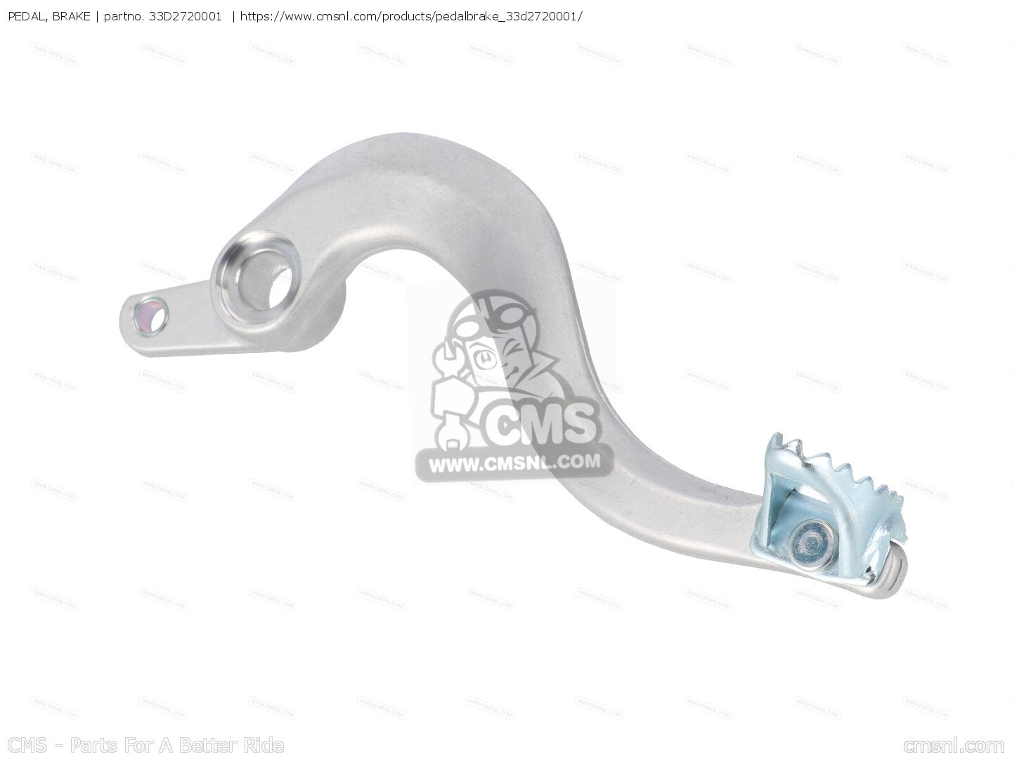 Yamaha OEM rempedaal YZ 450F 2010-2022 & WR 450F 2012-2023
