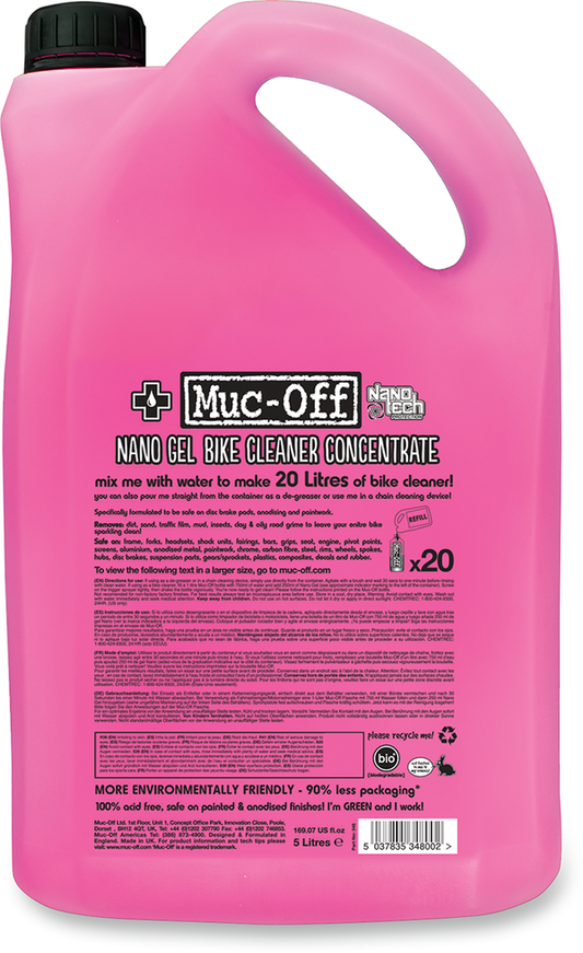 MUC-OFF Motorcycle cleaner can 5 Liter (concentrate) 