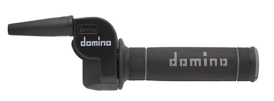 Domino Trial Gashendel Zwart met handvaten ( A240 grijs zwart )