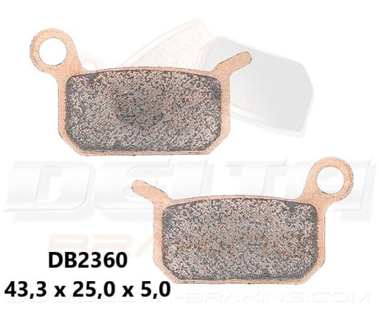 Mino Voor / Achter remblokken small KTM 65 2004 - MxProStoreParts