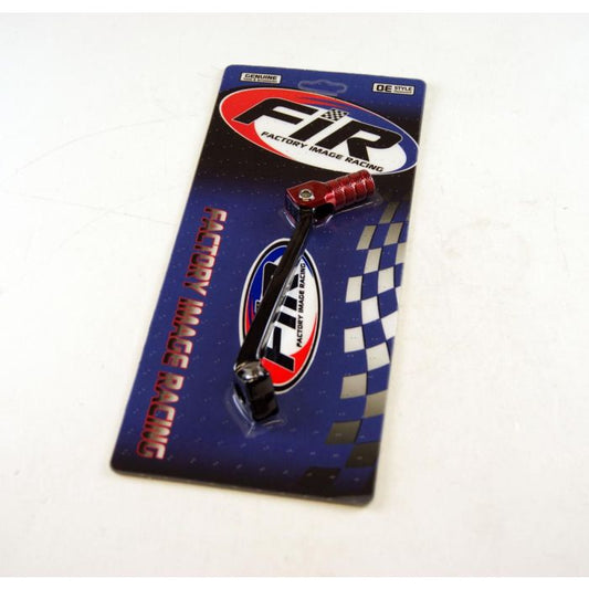 FIR schakelpook zwart / rood Honda CRF 250R 18- &amp; CRF 250RX 20- CRF 450R 17- &amp; CRF 450RX 17- &amp; Triumph TF 250X 24-