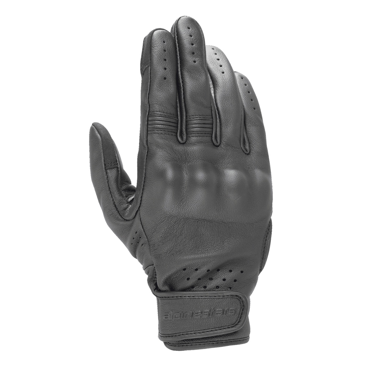 Alpinestars DYNO LEATHER GLOVES  BLACK BLACK - MxProStoreParts