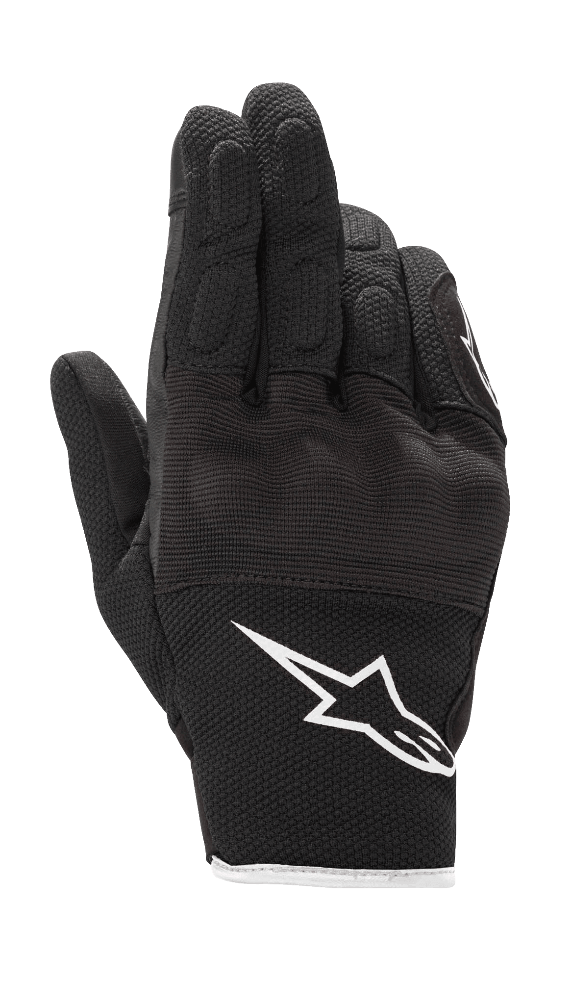 Alpinestars Stella S-Max Drystar dames motorhandschoenen zwart/wit