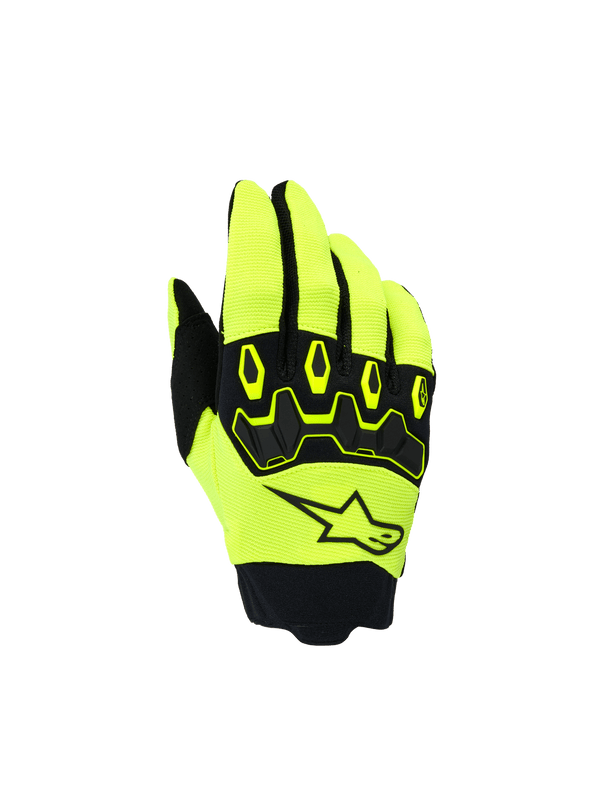 Alpinestars Jeugd Full Bore V2 Handschoenen Geel Fluo Zwart - MxProStoreParts