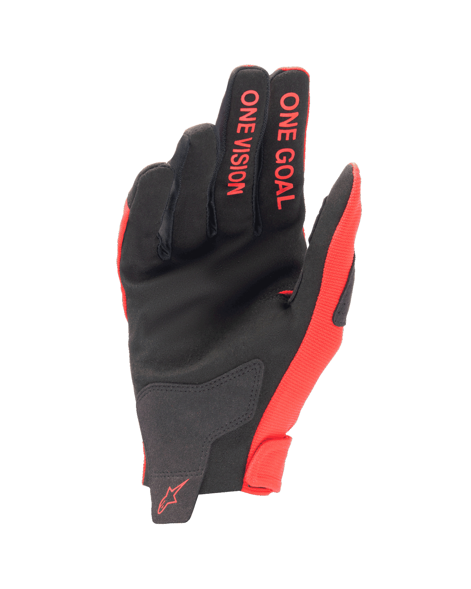 Alpinestars Radar Jugend Handschuhe Mars Rot Silber - MxProStoreParts