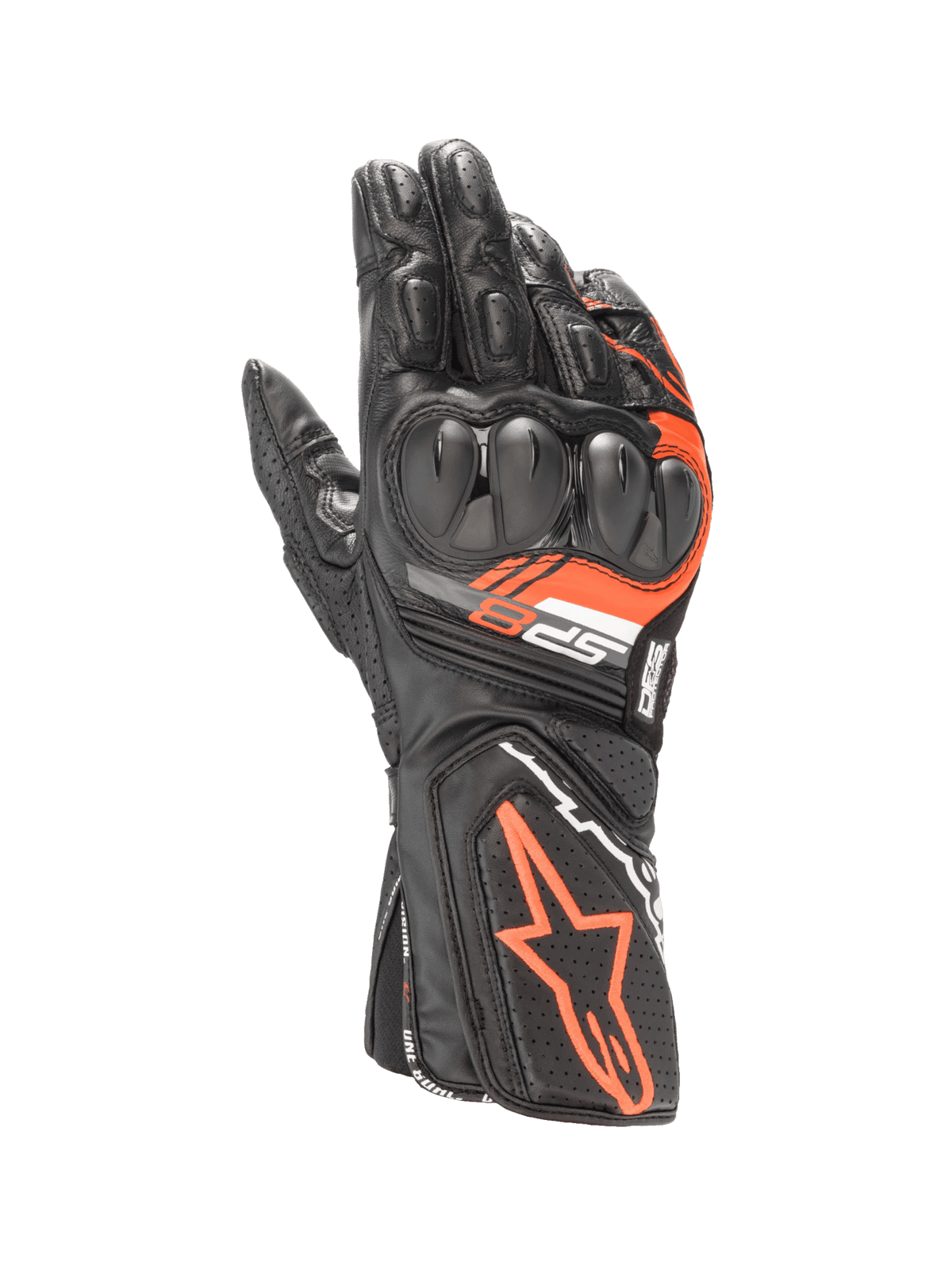 Alpinestars Glove SP-8 v3 Black/Fluo Red - MxProStoreParts