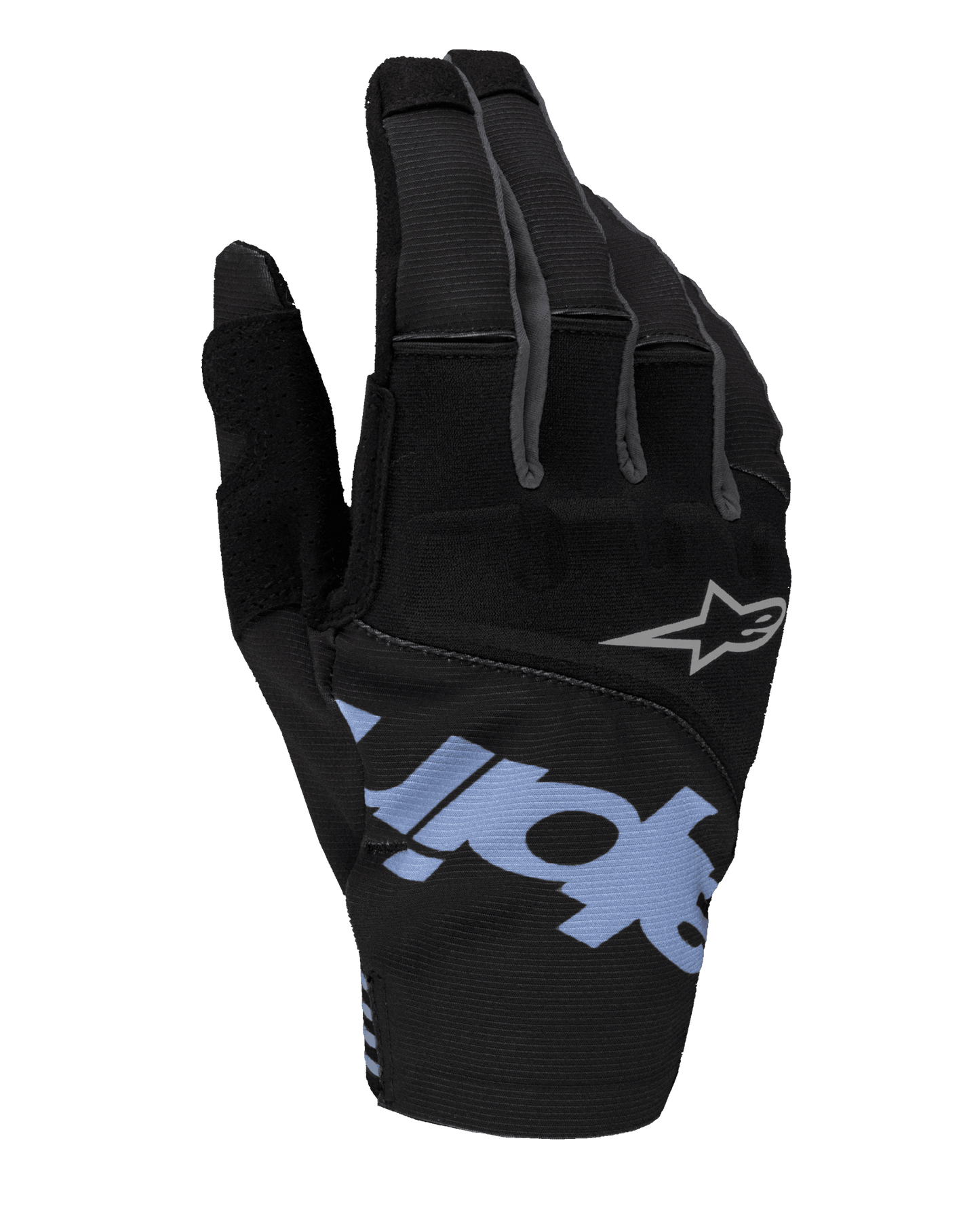 Alpinestars Techstar Motocross Handschuhe Schwarz Stretch Ripstop Neopreen - MxProStoreParts