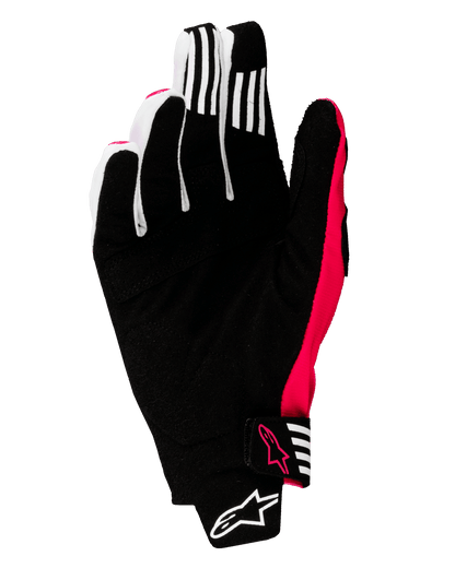 Alpinestars Techstar Motocross Handschuhe Neon Rosa Schwarz 2025 - MxProStoreParts