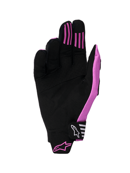 Alpinestars Techstar Handschuhe Micro Ripstop Schwarz Hellgrau Lila - MxProStoreParts
