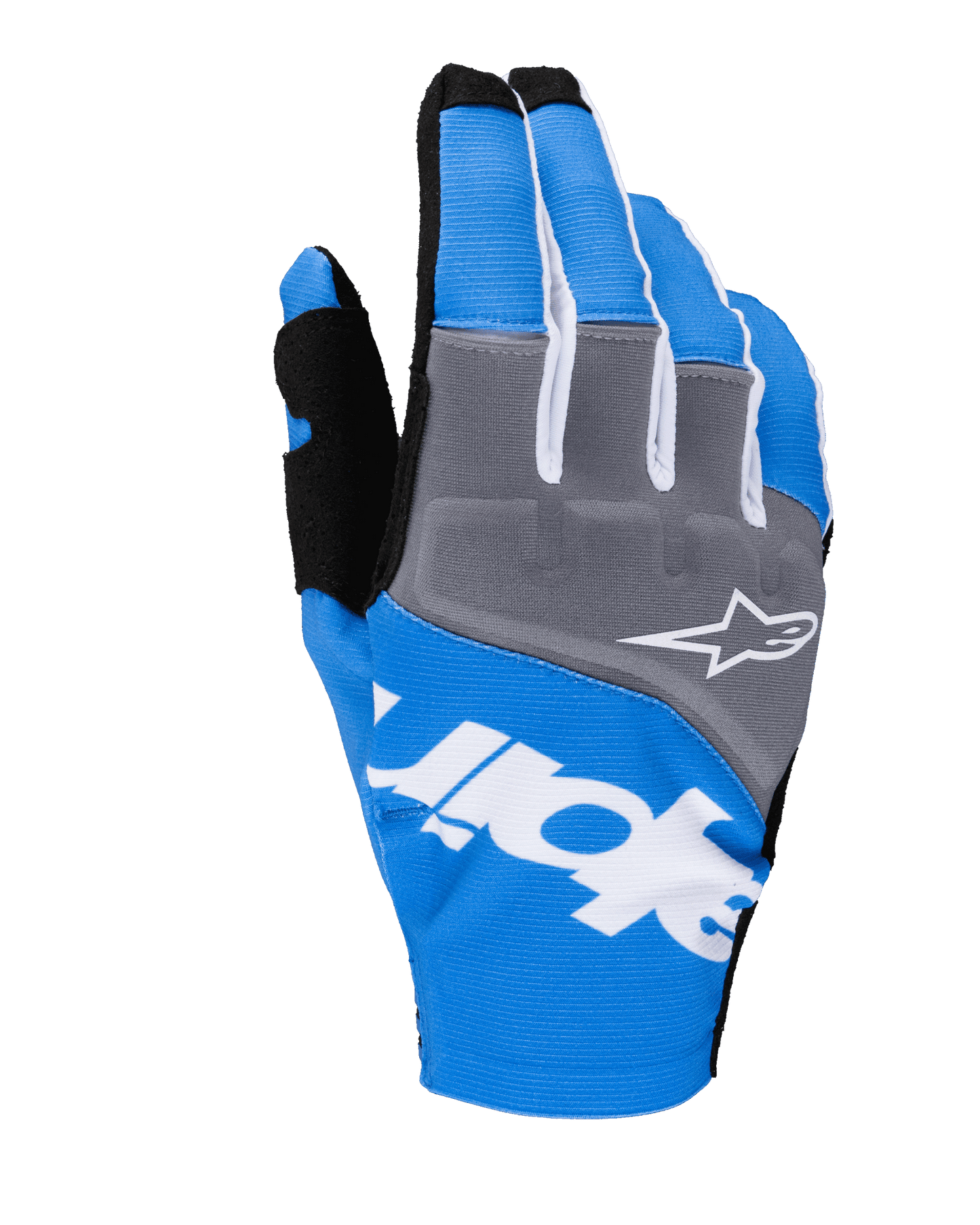 Alpinestars Techstar Motocross Handschuhe Offroad Schwarz-Blau 2025 Premium - MxProStoreParts