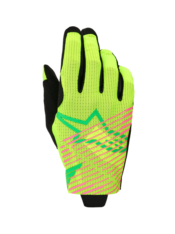 Alpinestars Radar Pro 2026 Motocross Handschuhe Fluo Green - MxProStoreParts