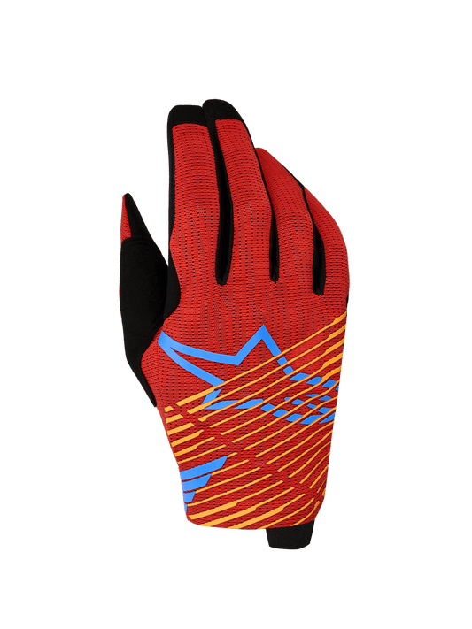 Alpinestars Radar Pro Handschoenen 2027 Vuurrood Zwart - MxProStoreParts