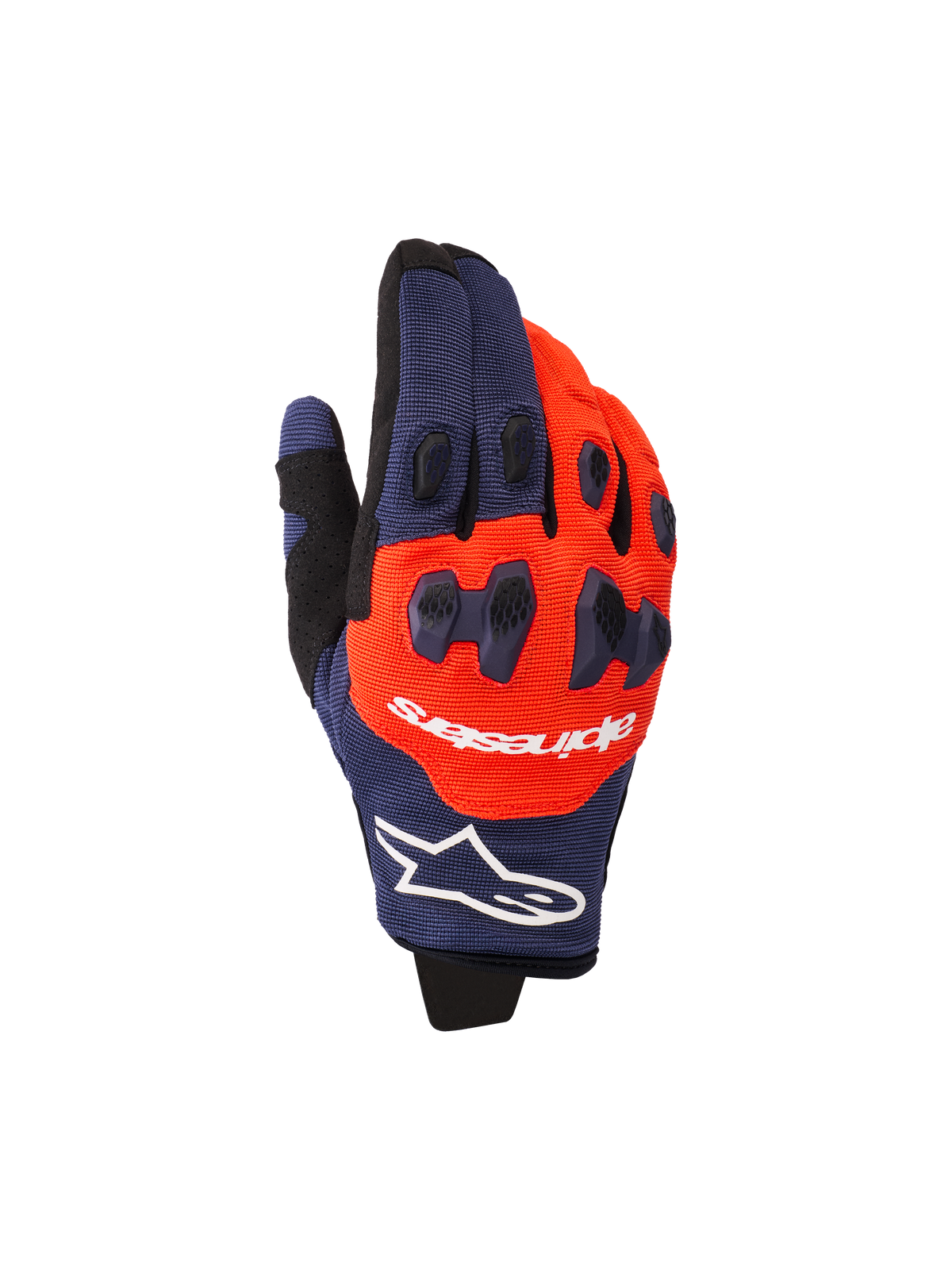 Alpinestars Pro-Dura Handschoenen 2026 Donkerblauw Hot Orange Wit