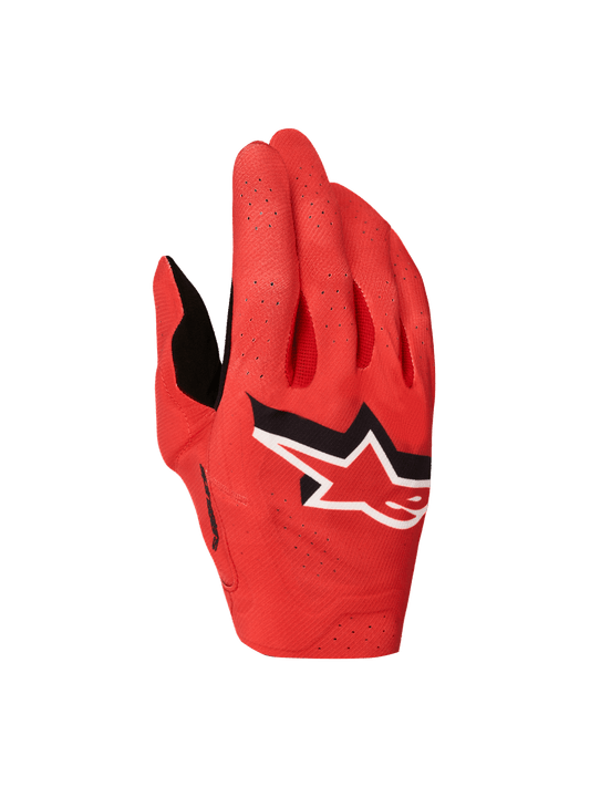 Alpinestars Supertech MX Handschoenen 2027 Vuurrood Zwart Wit - MxProStoreParts