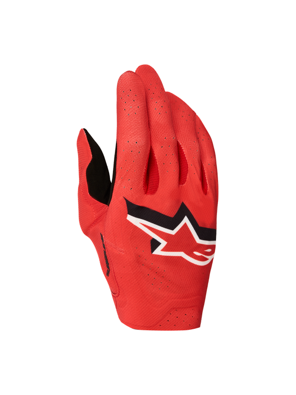 Alpinestars Supertech MX Handschoenen 2027 Vuurrood Zwart Wit