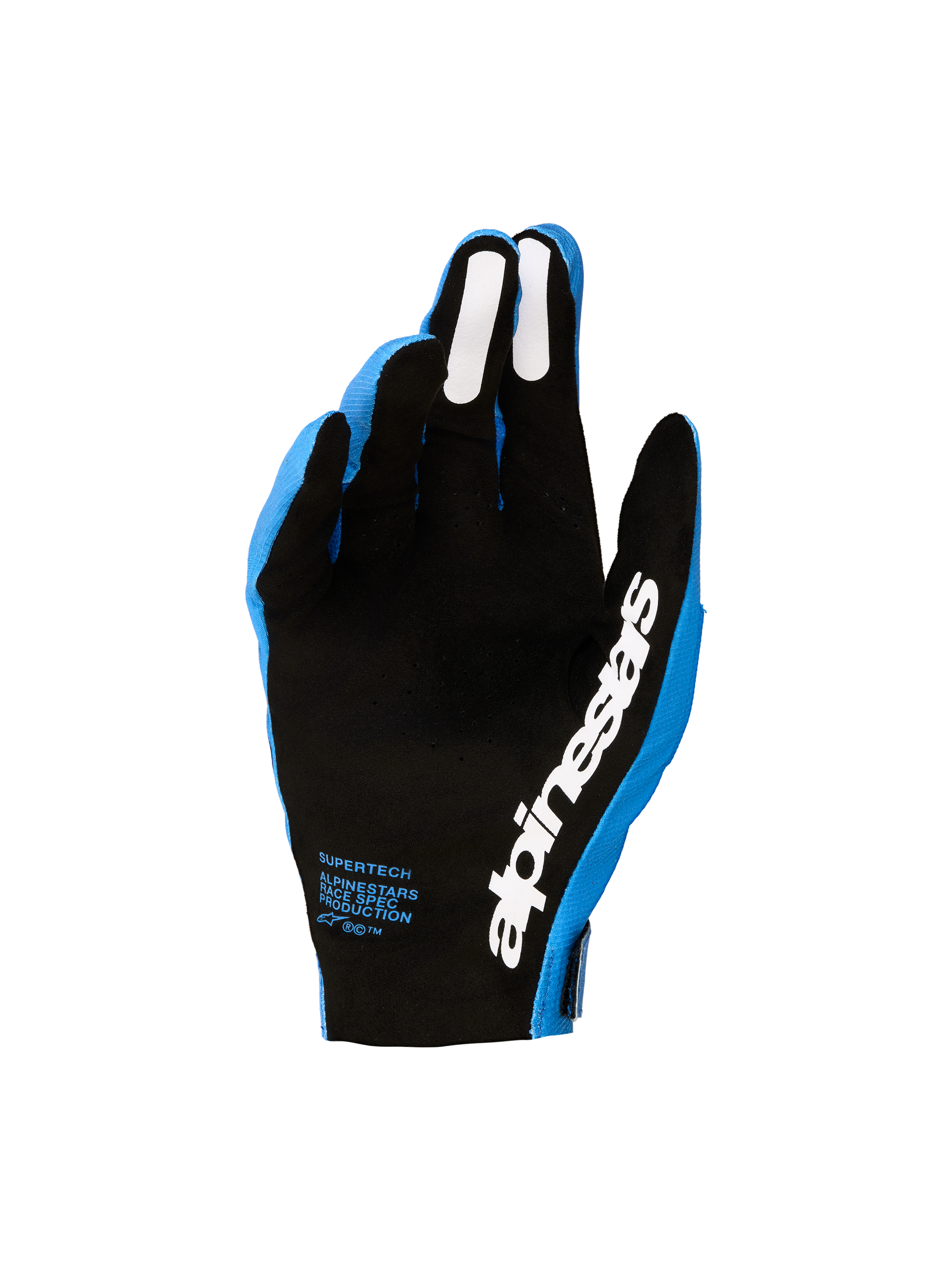Alpinestars Supertech MX Handschoenen 2027 Ucla Blauw Diepblauw Wit