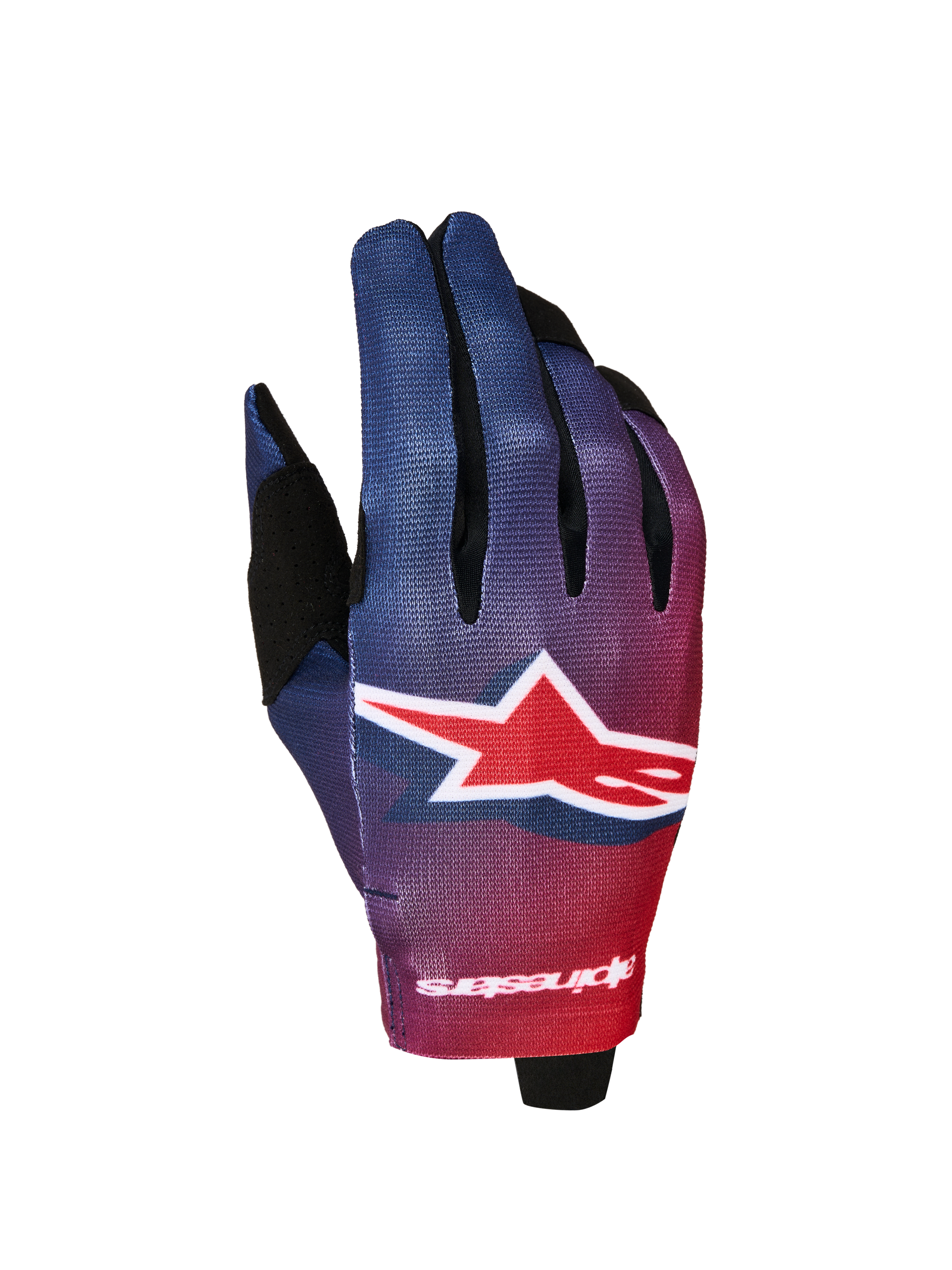 Alpinestars Radar Handschoenen 2027 Vuurrood Diepblauw