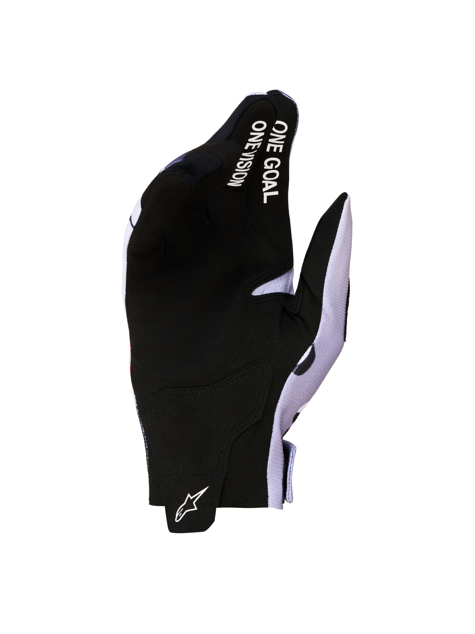 Alpinestars Radar Handschoenen 2027 Asgrijs Licht Lila Rood Zwart