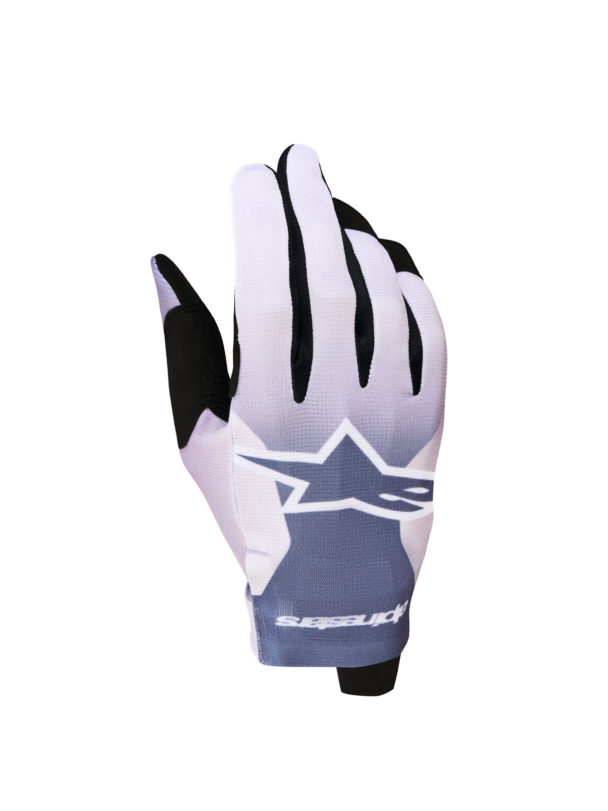 Alpinestars Radar Handschoenen 2027 Asgrijs Licht Lila Wit Zwart