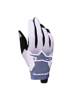 Alpinestars Radar Gloves 2027 Ash Grey Light Purple White Black