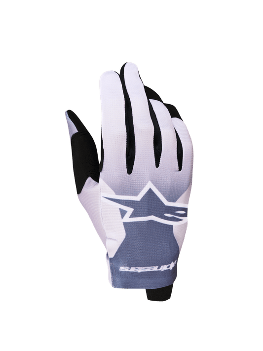 Alpinestars Radar Handschoenen 2027 Asgrijs Licht Lila Wit Zwart - MxProStoreParts