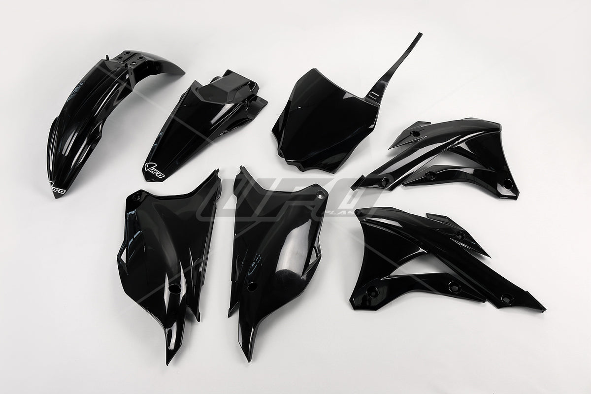 UFO Plastic kit 5-parts Black KX85 14-21