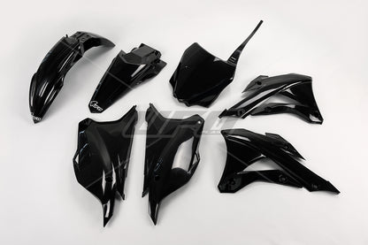 UFO Plastic kit 5-parts Black KX85 14-21