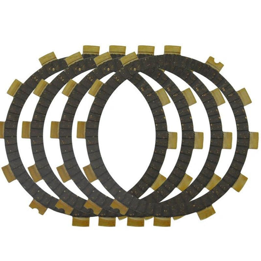 Sixty5 clutch plate kit by Hyper, 8-piece set of dark friction plates with tan tabs