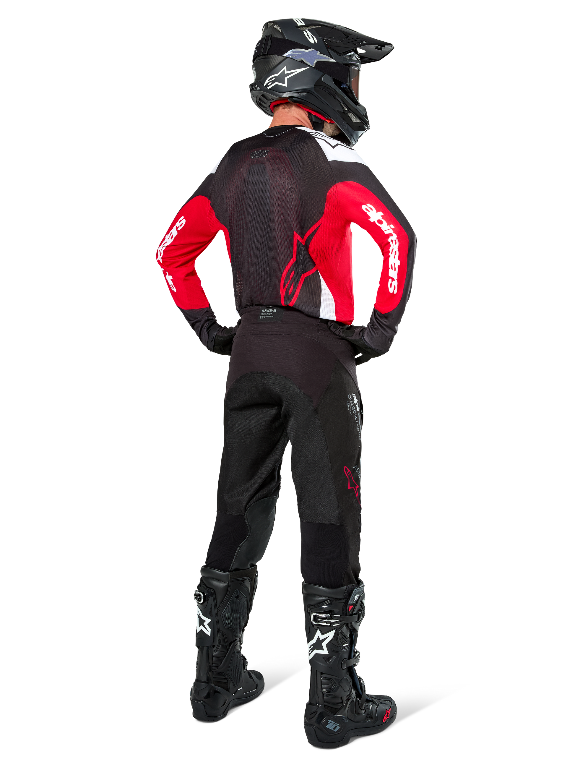 Alpinestars Pro-Dura Broek Zwart Magnet Wit