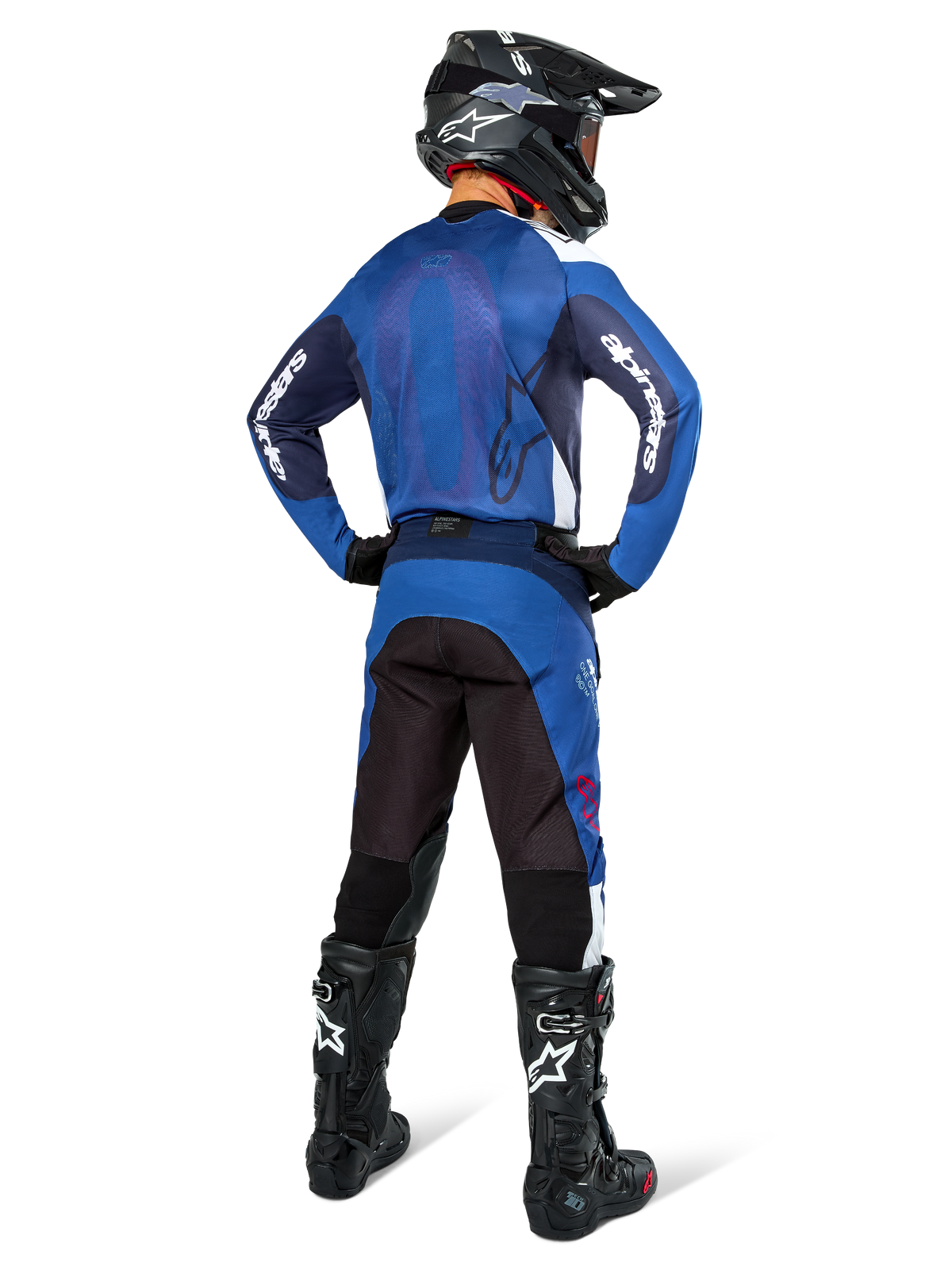 Alpinestars Pro-Dura Broek Marineblauw Felblauw Wit