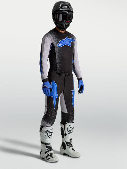 Alpinestars Supertech Hiten AFD Broek 2027 Black Light Lilac Blithe Blue