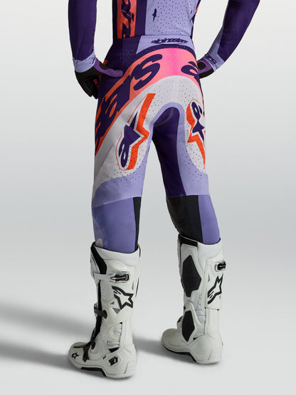 Alpinestars Supertech Dyna Broek 2027 Lichtviolet Dieppaars Roze Fluo