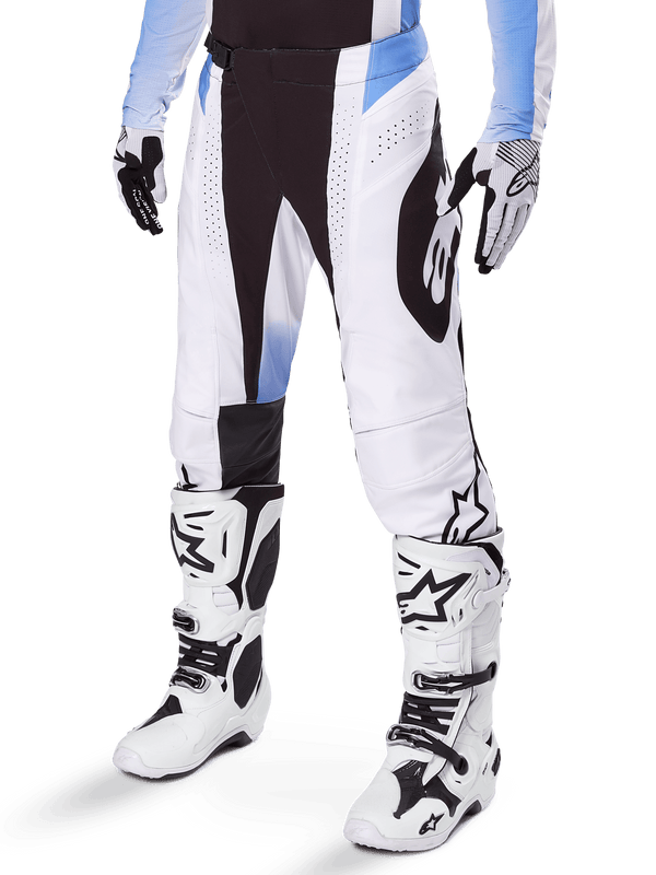Alpinestars Techstar Melt Motocrosshose lüftend schwarz blau - MxProStoreParts