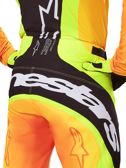 Alpinestars Techstar Melt 2025 Motocrosshose Gelb Schwarz - MxProStoreParts