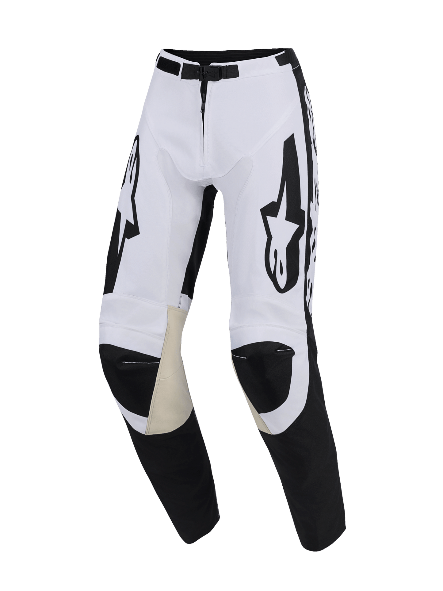 Alpinestars Racer Riway Hose Offroad Weiß-Schwarz - MxProStoreParts