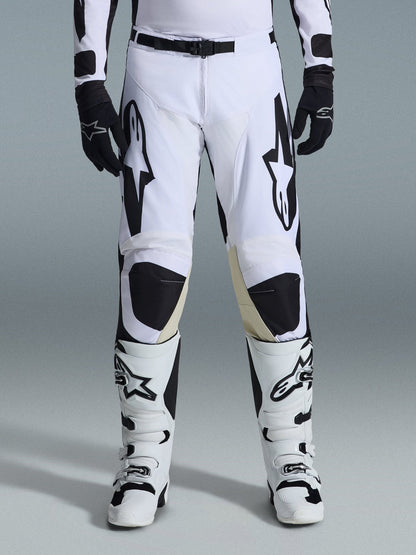 Alpinestars Racer Riway Hose Off-road Weiß-Schwarz - MxProStoreParts
